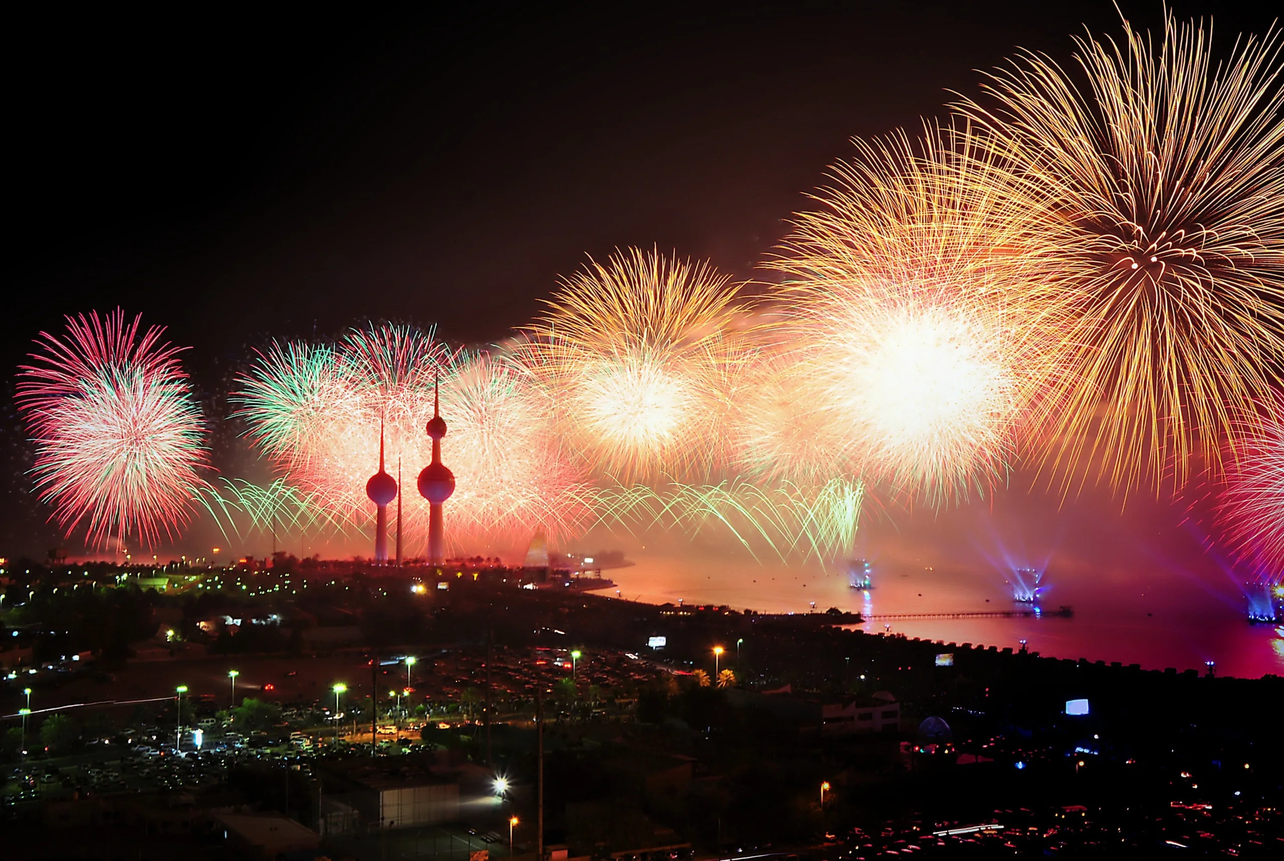 New Year Eve, Toronto, Fireworks