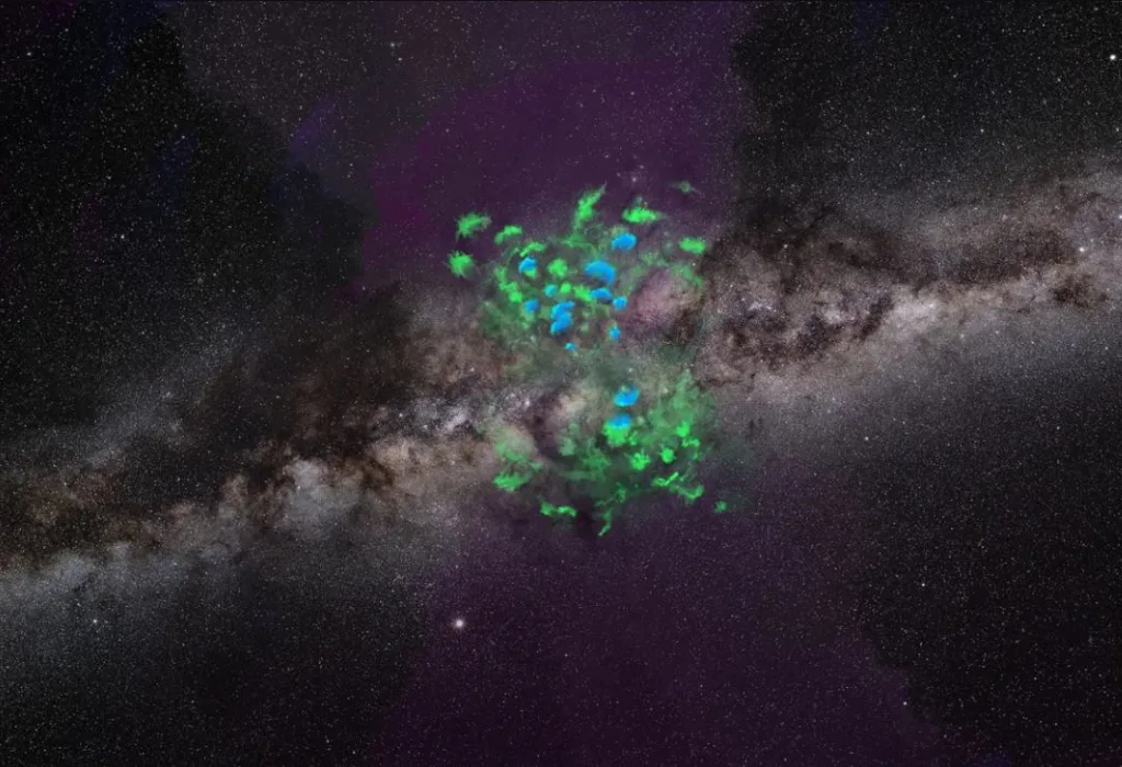 Gas Clouds Discovered in Interstellar Harmony | The Milky Way's Hidden Orchestra