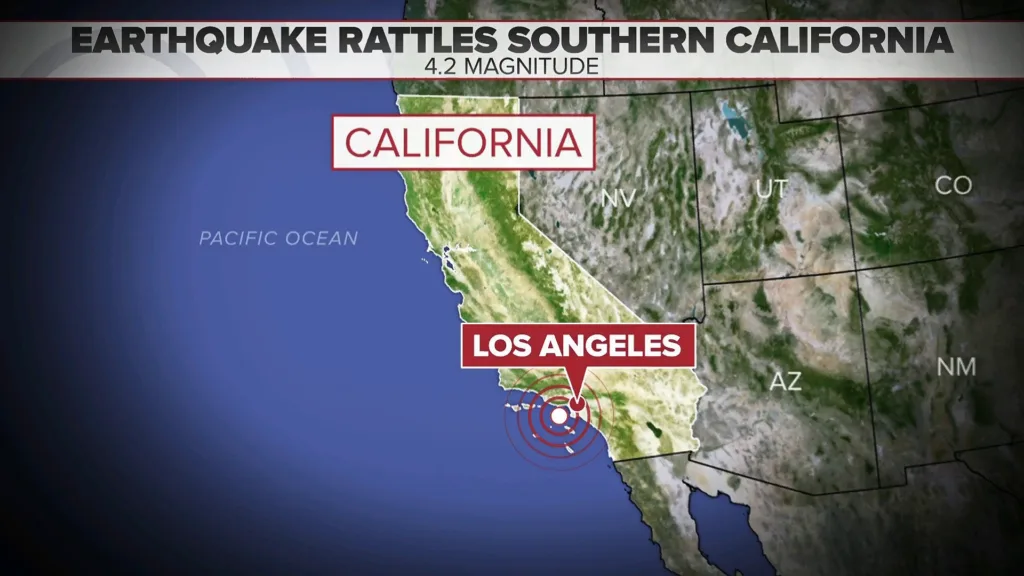 Southern California Awakens to New Year's Day Earthquake, Shaking Felt Across the Region