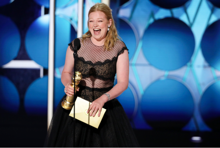 Sarah Snook, Golden Globe Awards 2024, Winners, Live Updates. Source: CBS