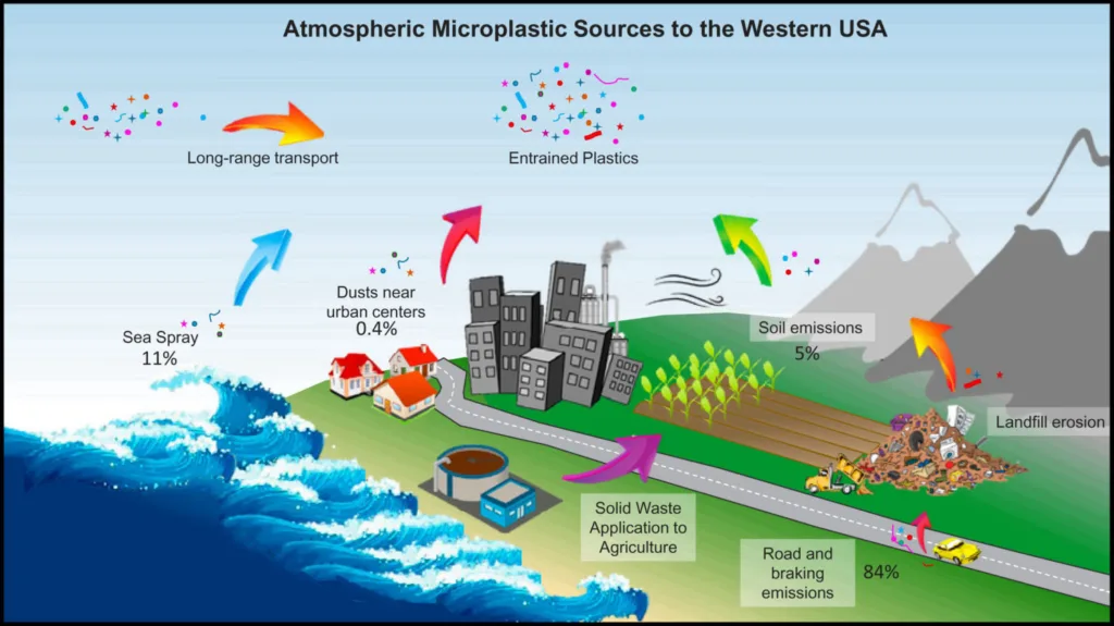 Microplastic Fibers: Unveiling Their Jet-Set Journey Across Oceans and Continents