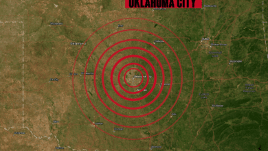 Oklahoma, Earthquakes, Today.