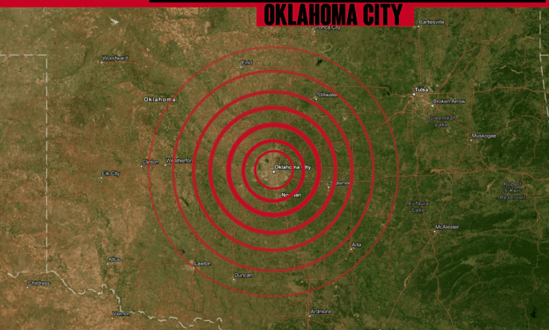 Oklahoma, Earthquakes, Today.