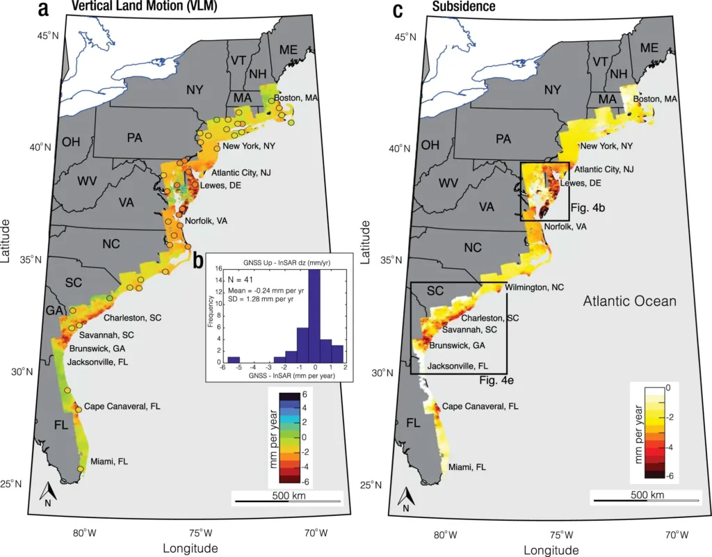 East Coast's Silent Menace: Unveiling the Urgency of Subsidence and Climate Change