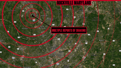 Earthquake in Washington dc, Metropolitan Area