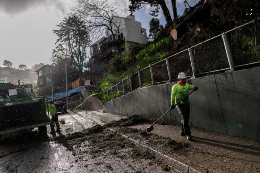 Power Outages, California, River Storm, Atmospheric Storm.