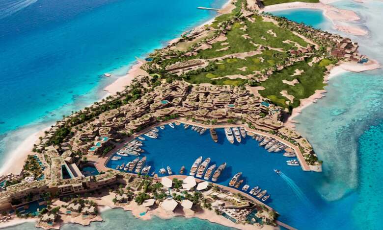 NEOM's luxury Beach Club On Sindalah Island And Red Sea Xaynor Project
