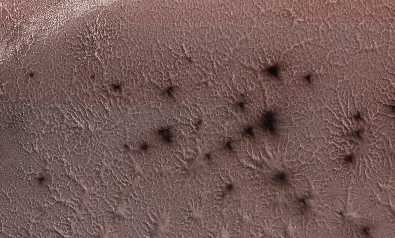 Scientists Finally Reveal the Truth of Mars' Spiders on Mars’ Surface